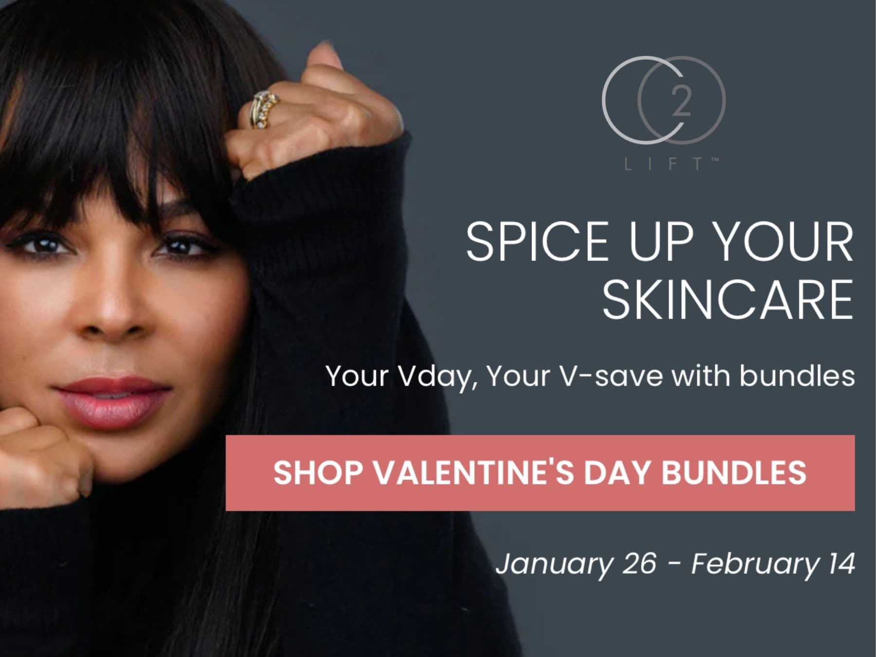 Lumisque CO2Lift Spice It Up Valentine's Day campaign