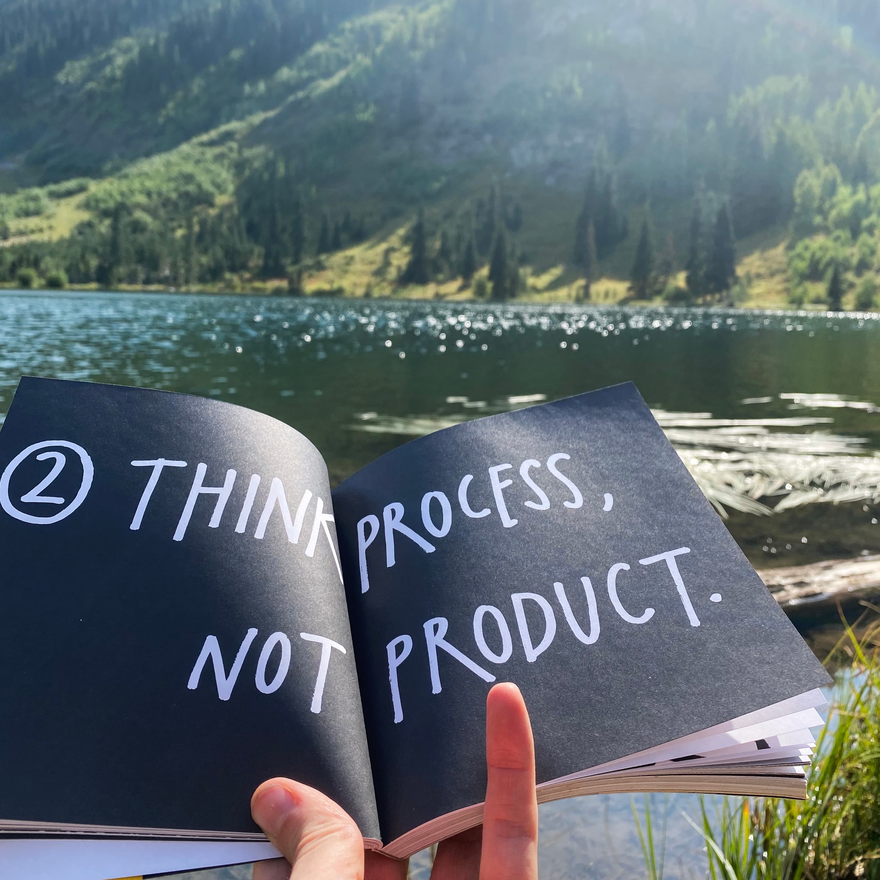 Think process, not product — Three Lakes Trail, 2022